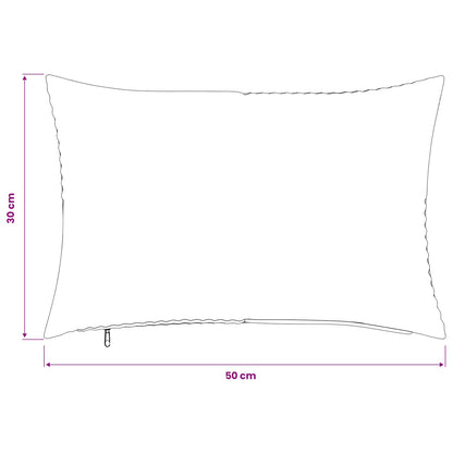 Kussensloop 2 pcs ALMELO Grijs groen 30 x 50 cm corduroy