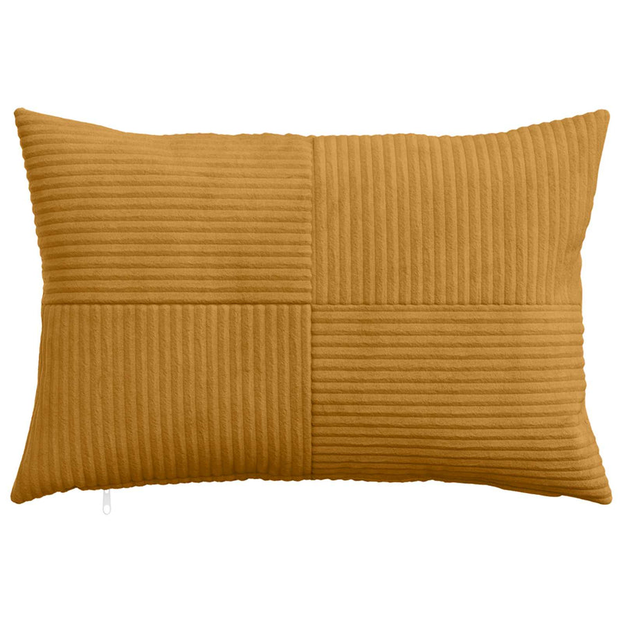 Kussensloop 6 pcs ALMELO Geel 30 x 50 cm corduroy