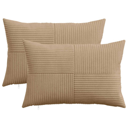 Kussensloop 2 pcs ALMELO Bruin 30 x 50 cm corduroy