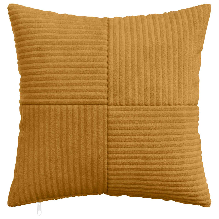 Kussensloop 6 pcs ALMELO Geel 35 x 35 cm corduroy