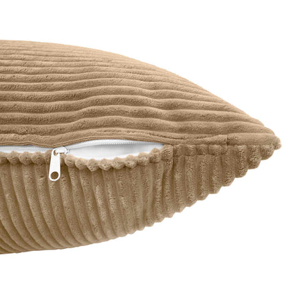 Kussensloop 2 st ALMELO Bruin 40 x 40 cm corduroy