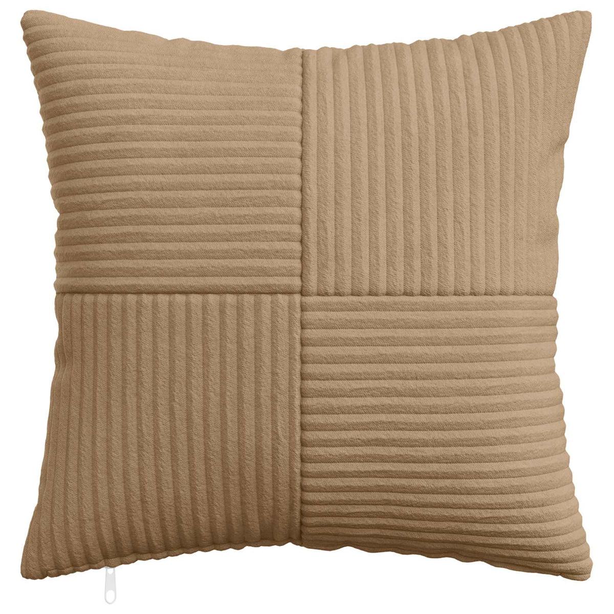 Kussensloop 2 st ALMELO Bruin 40 x 40 cm corduroy