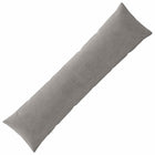 Kussensloop 40 x 145 cm lichtgrijs corduroy