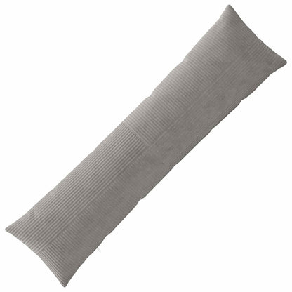 Kussensloop ALMELO Lichtgrijs 40 x 145 cm corduroy