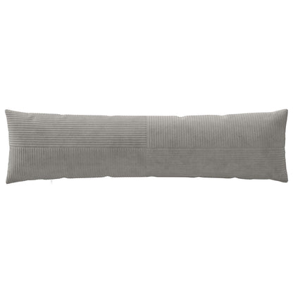 Kussensloop ALMELO Lichtgrijs 40 x 145 cm corduroy