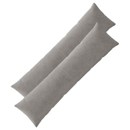 Kussensloop 2 pcs ALMELO Lichtgrijs 40 x 145 cm corduroy