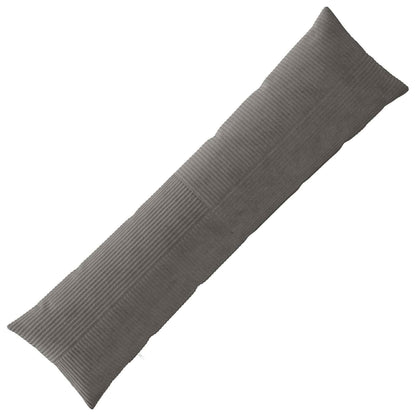 Kussensloop ALMELO Donkergrijs 40 x 145 cm corduroy