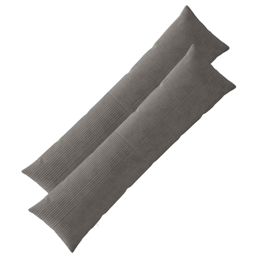 Kussensloop 2 pcs ALMELO Donkergrijs 40 x 145 cm corduroy