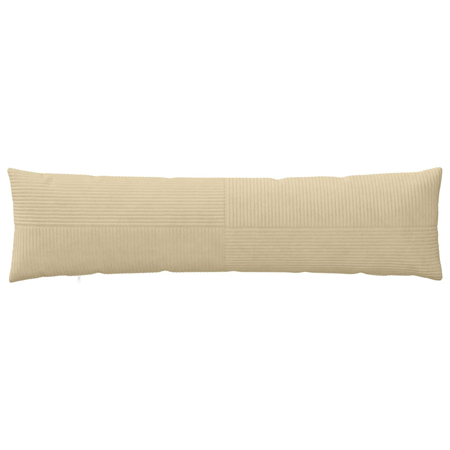 Kussensloop ALMELO Grijs groen 40 x 145 cm corduroy