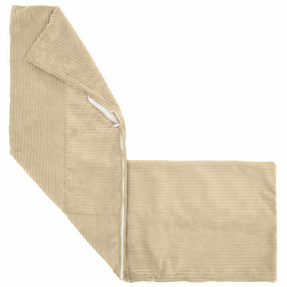 Kussensloop 2 pcs ALMELO Grijs groen 40 x 145 cm corduroy