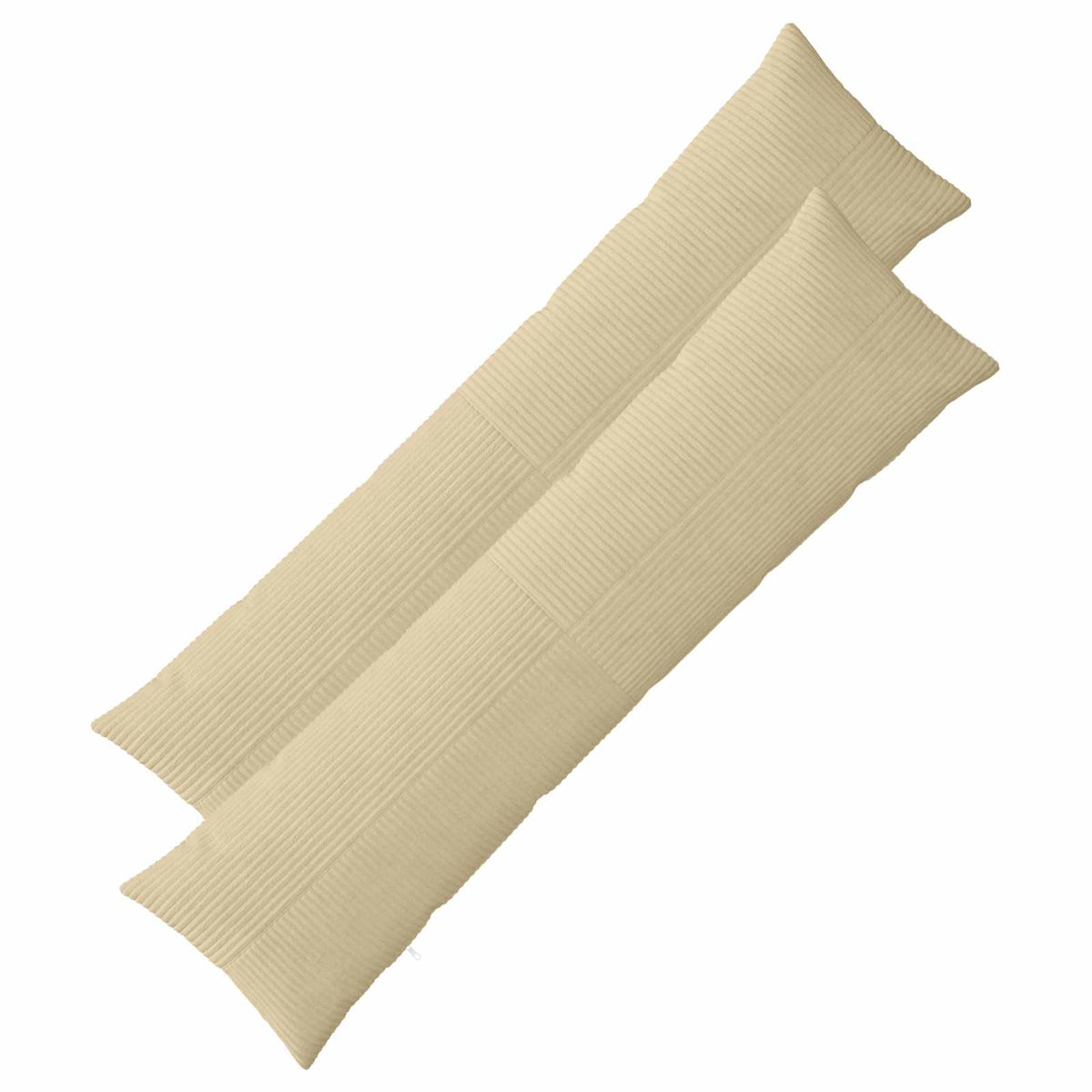 Kussensloop 2 pcs ALMELO Grijs groen 40 x 145 cm corduroy