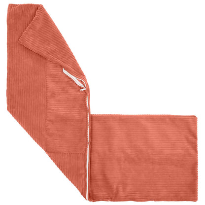 Kussensloop 2 pcs ALMELO Rood-oranje 40 x 145 cm corduroy