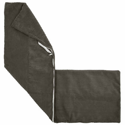 Kussensloop ALMELO Antracietkleurig 40 x 145 cm corduroy