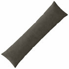 Kussensloop 40x145 cm antraciet corduroy