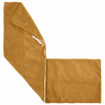 Kussensloop 2 pcs ALMELO Geel 40 x 145 cm corduroy
