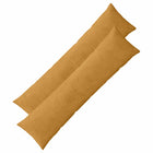 Kussensloop 2 pcs ALMELO Geel 40 x 145 cm corduroy