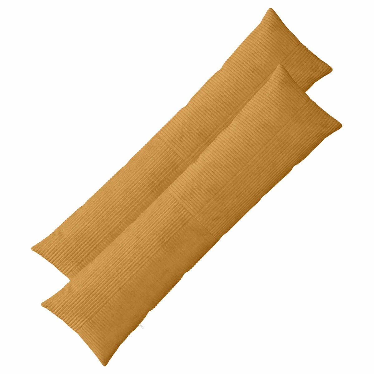 Kussensloop 2 pcs ALMELO Geel 40 x 145 cm corduroy
