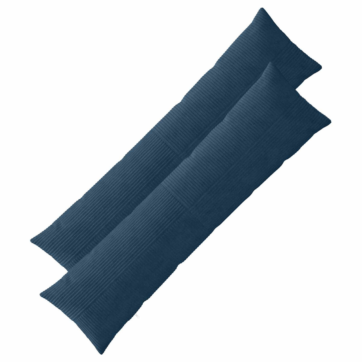 Kussensloop 2 pcs ALMELO Marineblauw 40 x 145 cm corduroy