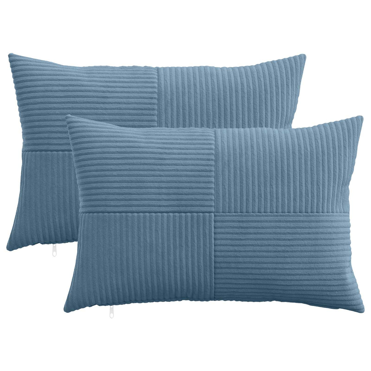 Kussensloop 2 pcs ALMELO Blauw 40 x 60 cm corduroy
