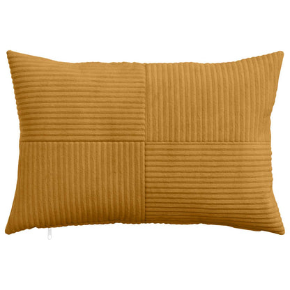 Kussensloop 6 pcs ALMELO Geel 40 x 60 cm corduroy