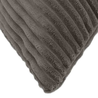 Kussensloop 6 pcs ALMELO Donkergrijs 40 x 70 cm corduroy