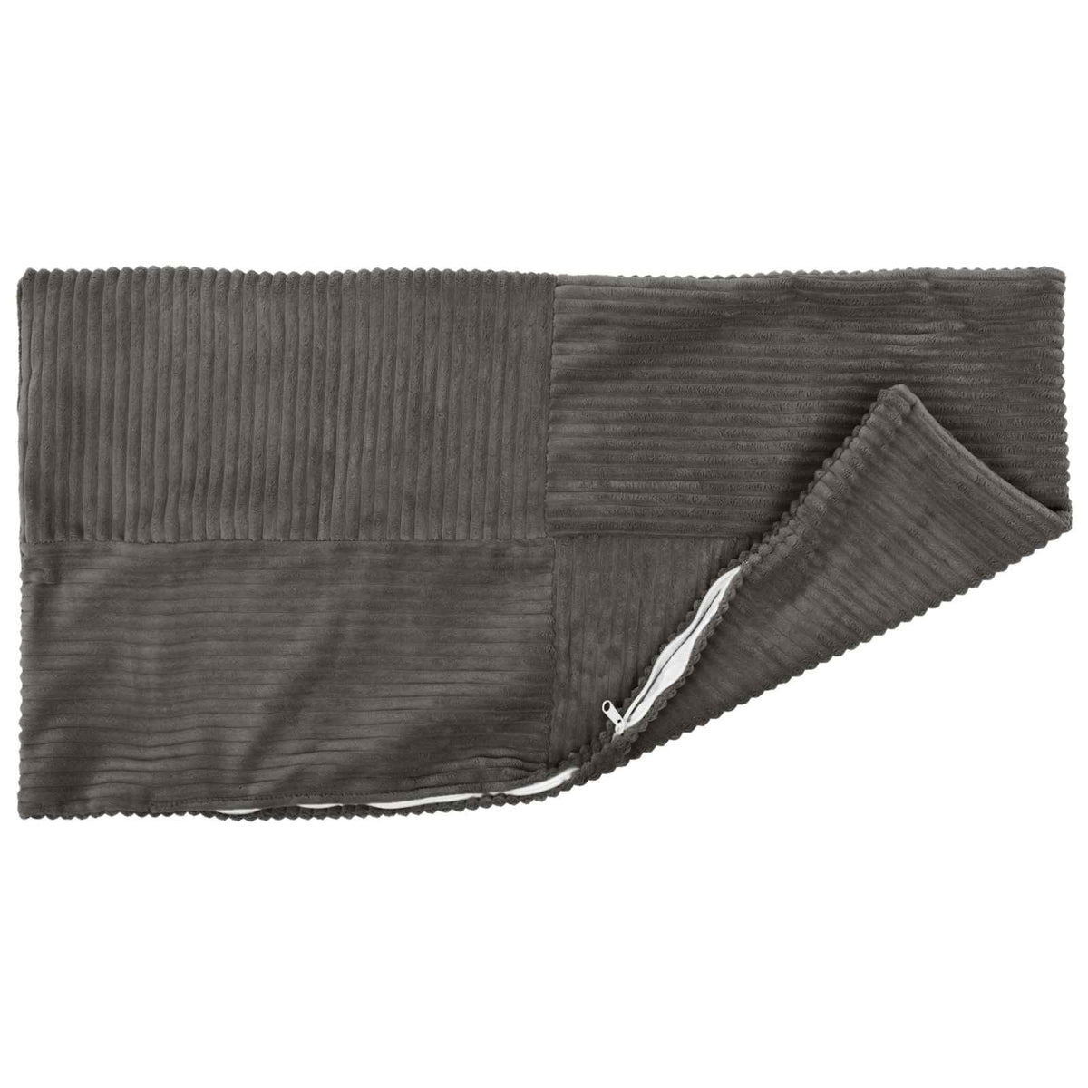 Kussensloop 6 pcs ALMELO Donkergrijs 40 x 70 cm corduroy