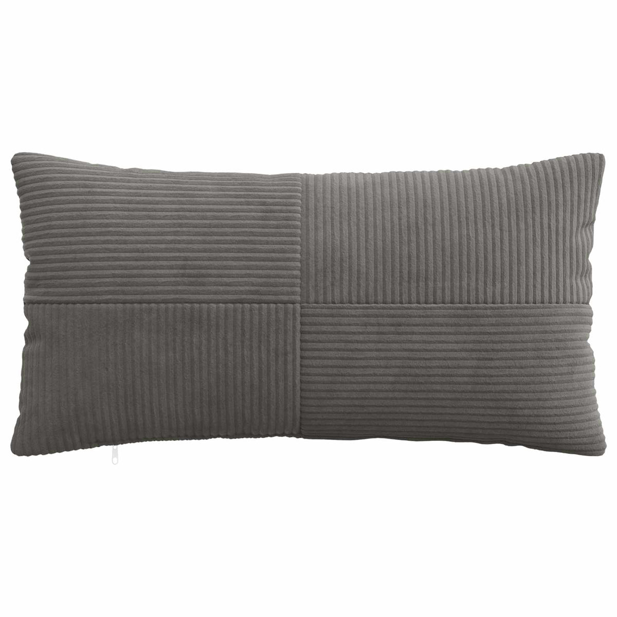 Kussensloop 6 pcs ALMELO Donkergrijs 40 x 70 cm corduroy