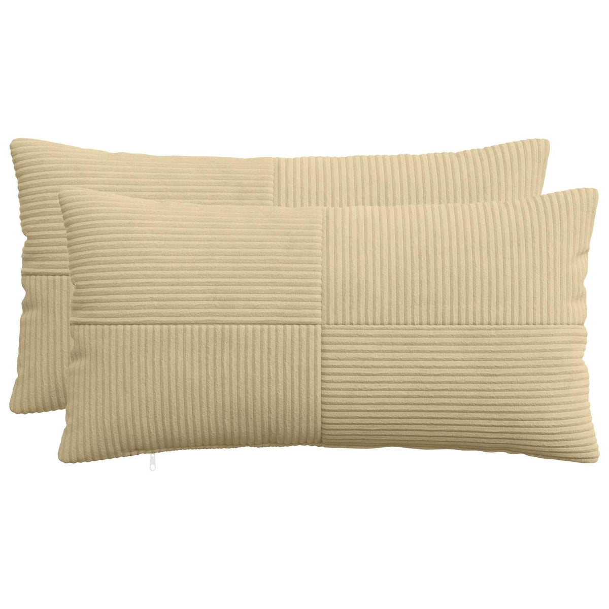 Kussensloop 2 pcs ALMELO Grijs groen 40 x 70 cm corduroy