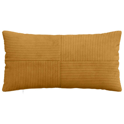 Kussensloop 6 pcs ALMELO Geel 40 x 70 cm corduroy