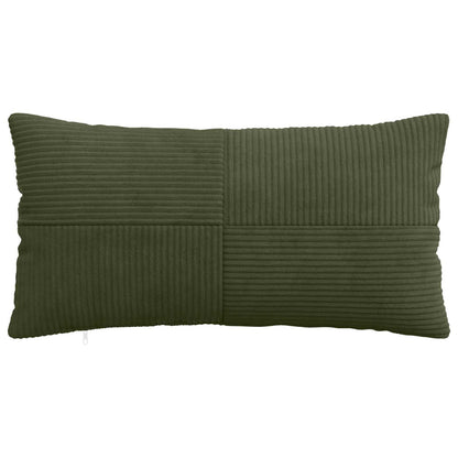 Kussensloop 6 pcs ALMELO Groen 40 x 70 cm corduroy