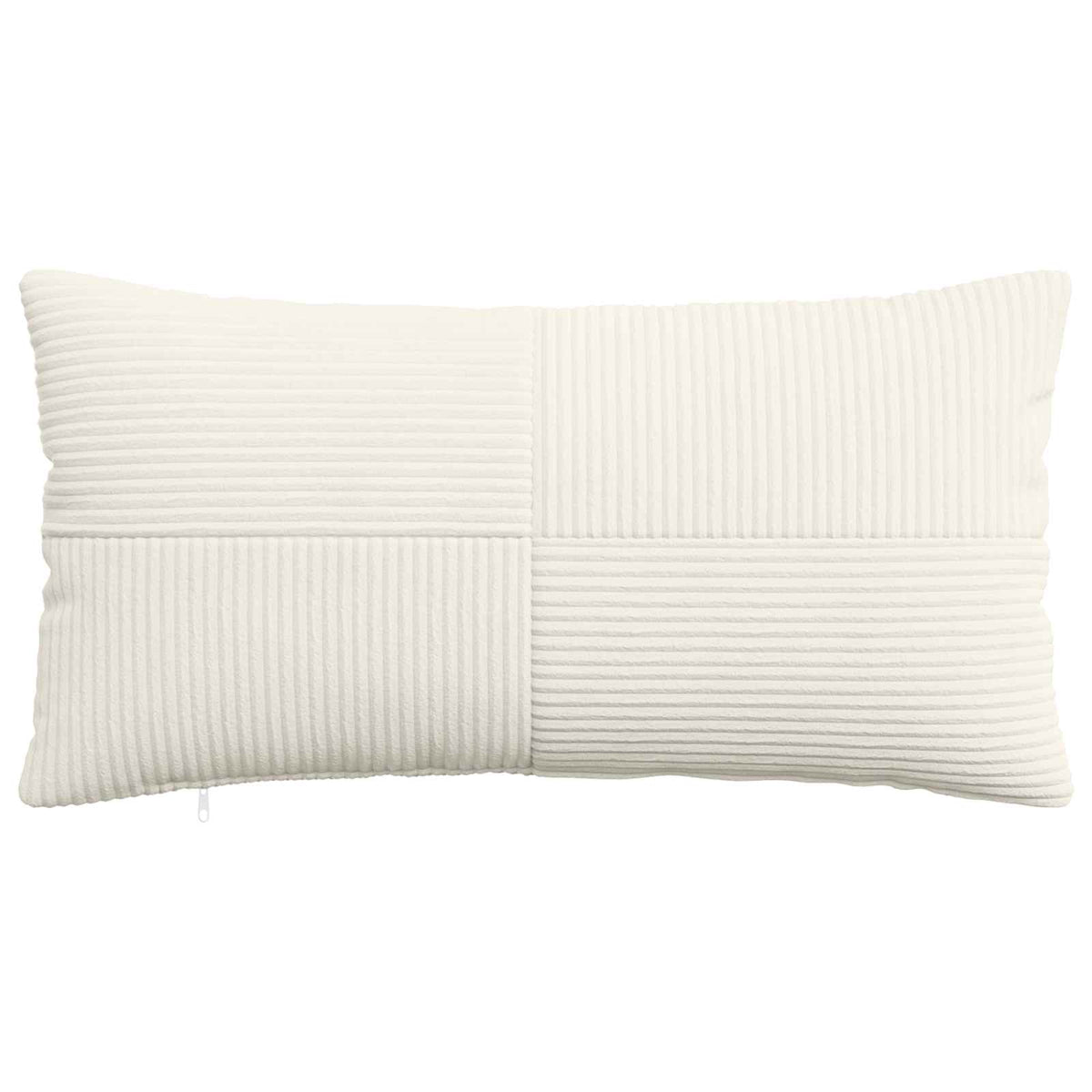 Kussensloop 6 pcs ALMELO Crèmekleurig 40 x 80 cm corduroy