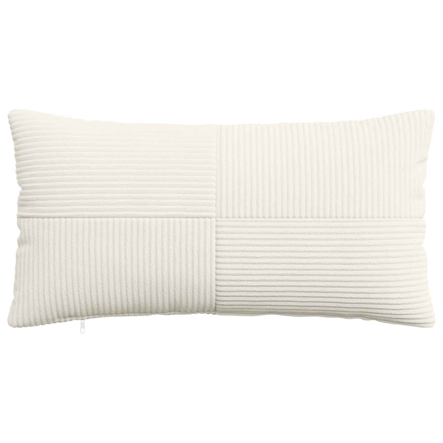 Kussensloop 12 pcs ALMELO Crèmekleurig 40 x 80 cm corduroy