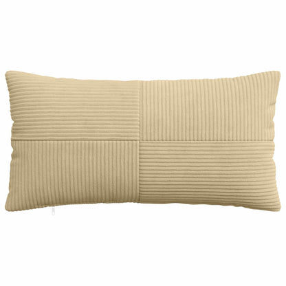Kussensloop 6 pcs ALMELO Grijs groen 40 x 80 cm corduroy