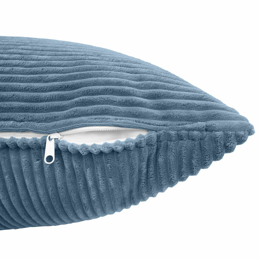 Kussensloop 12 pcs ALMELO Blauw 40 x 80 cm corduroy
