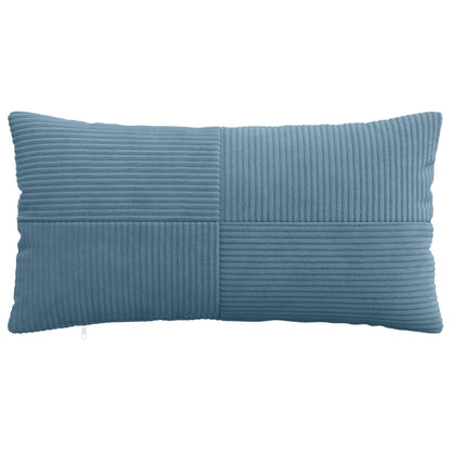 Kussensloop 12 pcs ALMELO Blauw 40 x 80 cm corduroy
