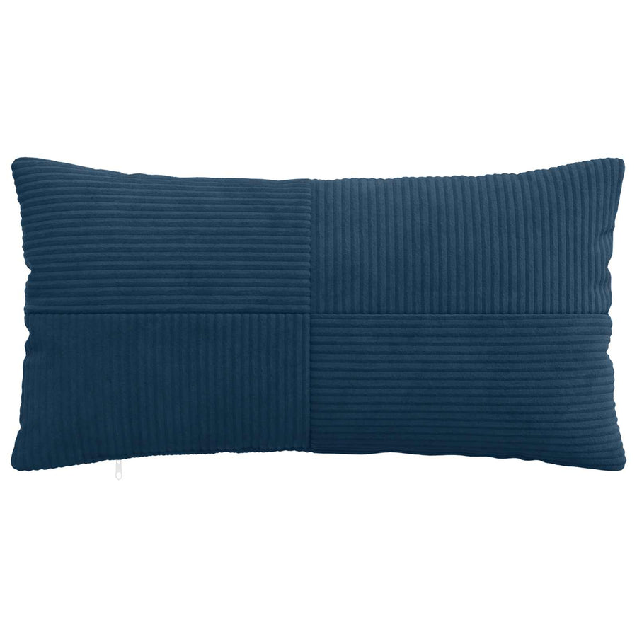 Kussensloop 2 pcs ALMELO Marineblauw 40 x 80 cm corduroy