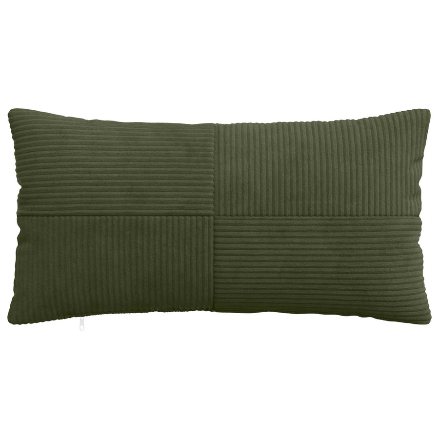 Kussensloop 6 pcs ALMELO Groen 40 x 80 cm corduroy