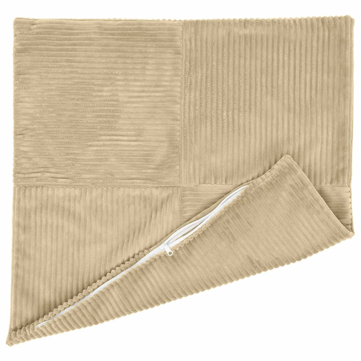 Kussensloop 6 pcs ALMELO Grijs groen 45 x 45 cm corduroy