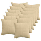 Kussensloop 12 pcs ALMELO Grijs groen 45 x 45 cm corduroy