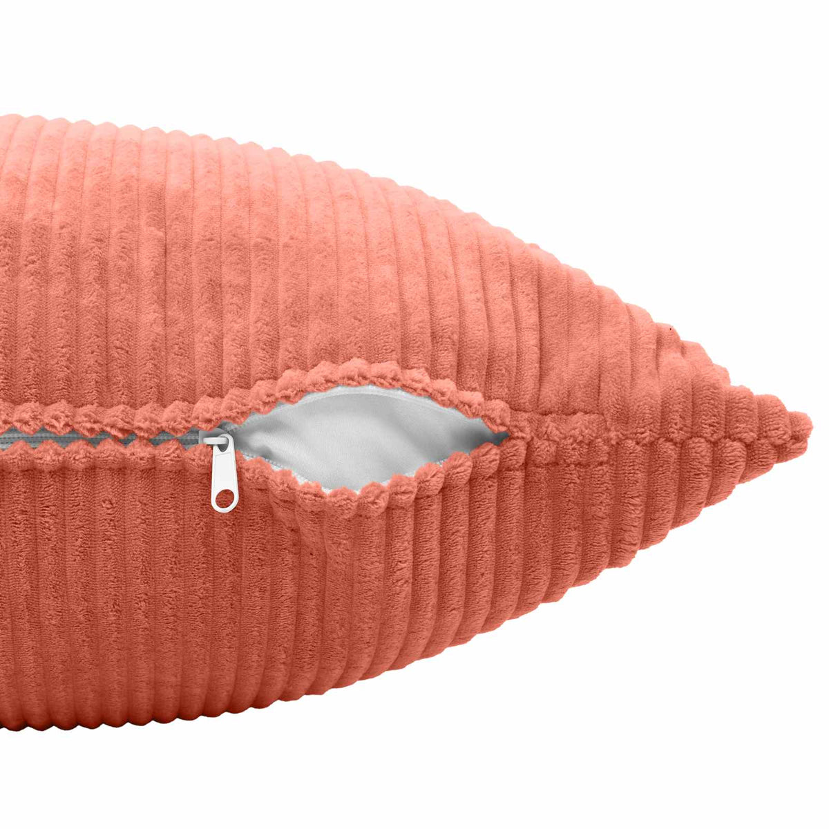 Kussensloop 6 pcs ALMELO Rood-oranje 45 x 45 cm corduroy