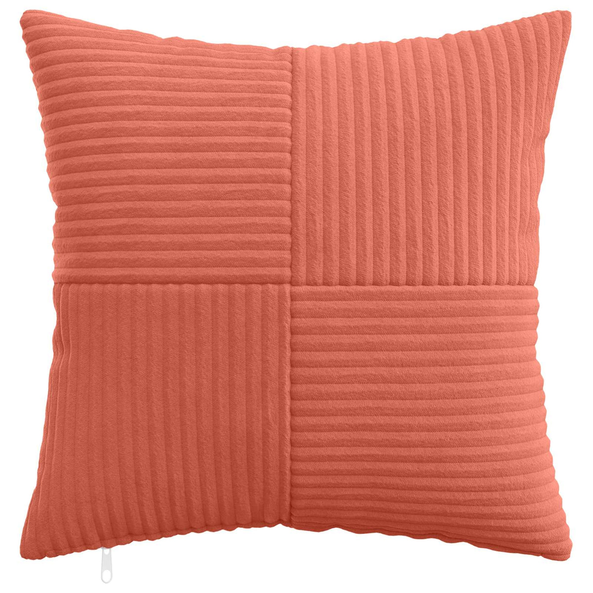 Kussensloop 6 pcs ALMELO Rood-oranje 45 x 45 cm corduroy