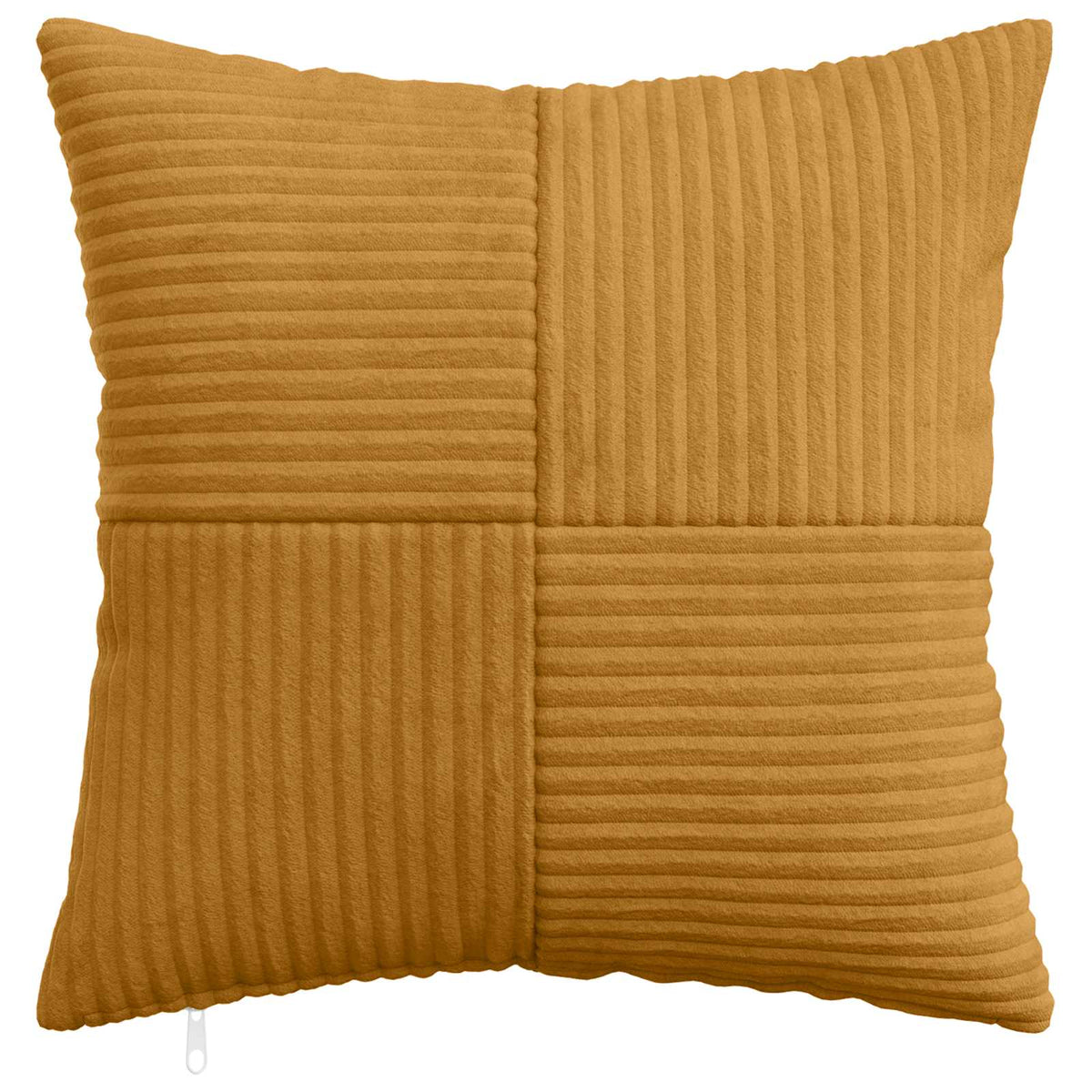 Kussensloop 6 pcs ALMELO Geel 45 x 45 cm corduroy