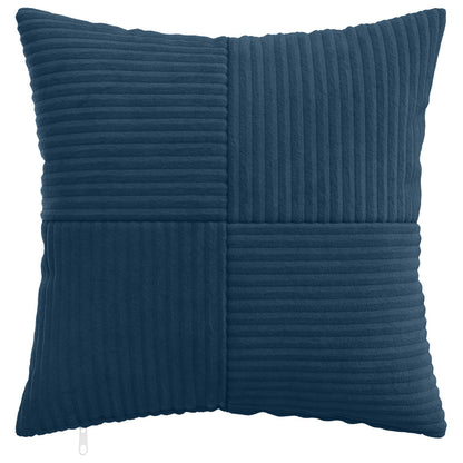 Kussensloop 2 pcs ALMELO Marineblauw 45 x 45 cm corduroy