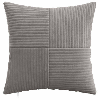 Kussensloop 12 pcs ALMELO Lichtgrijs 50 x 50 cm corduroy