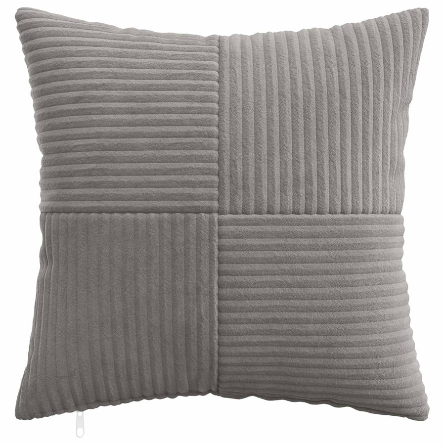 Kussensloop 12 pcs ALMELO Lichtgrijs 50 x 50 cm corduroy