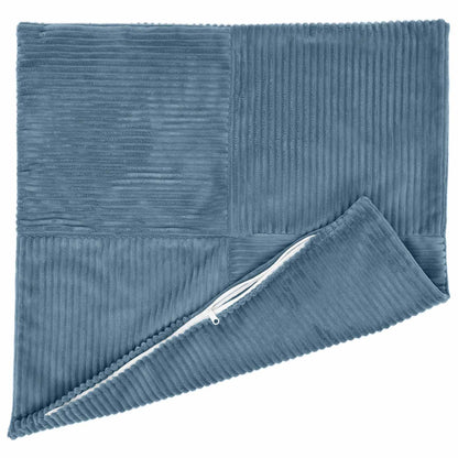 Kussensloop 2 pcs ALMELO Blauw 50 x 50 cm corduroy