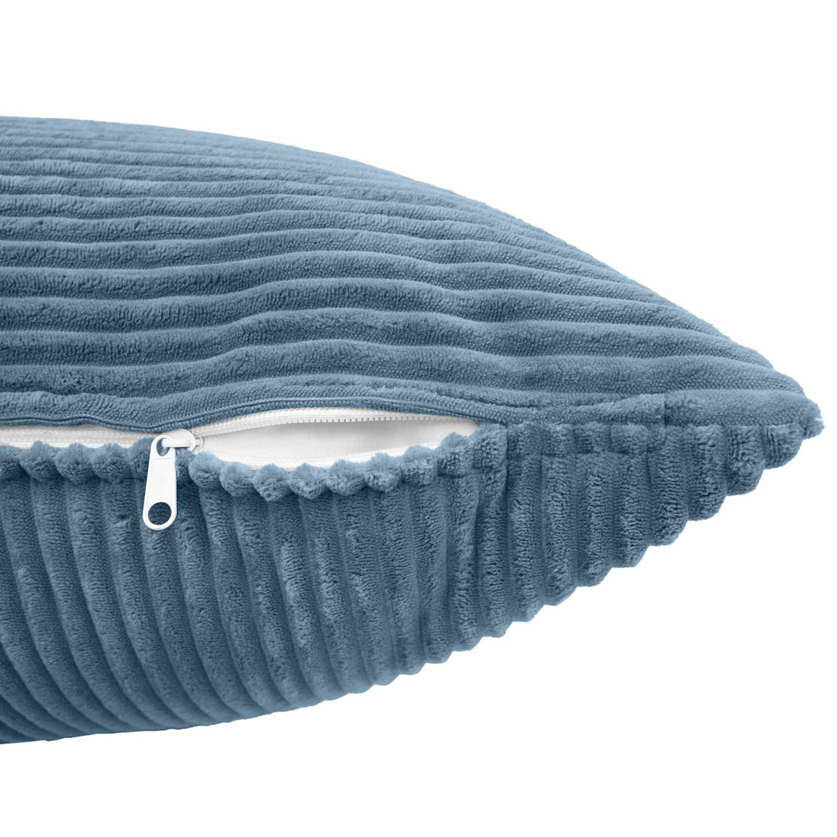 Kussensloop 12 pcs ALMELO Blauw 50 x 50 cm corduroy