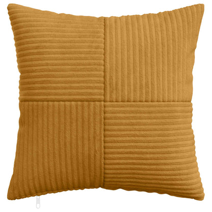 Kussensloop 2 pcs ALMELO Geel 50 x 50 cm corduroy