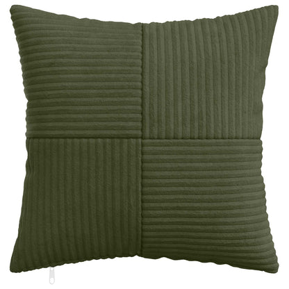 Kussensloop 6 pcs ALMELO Groen 50 x 50 cm corduroy