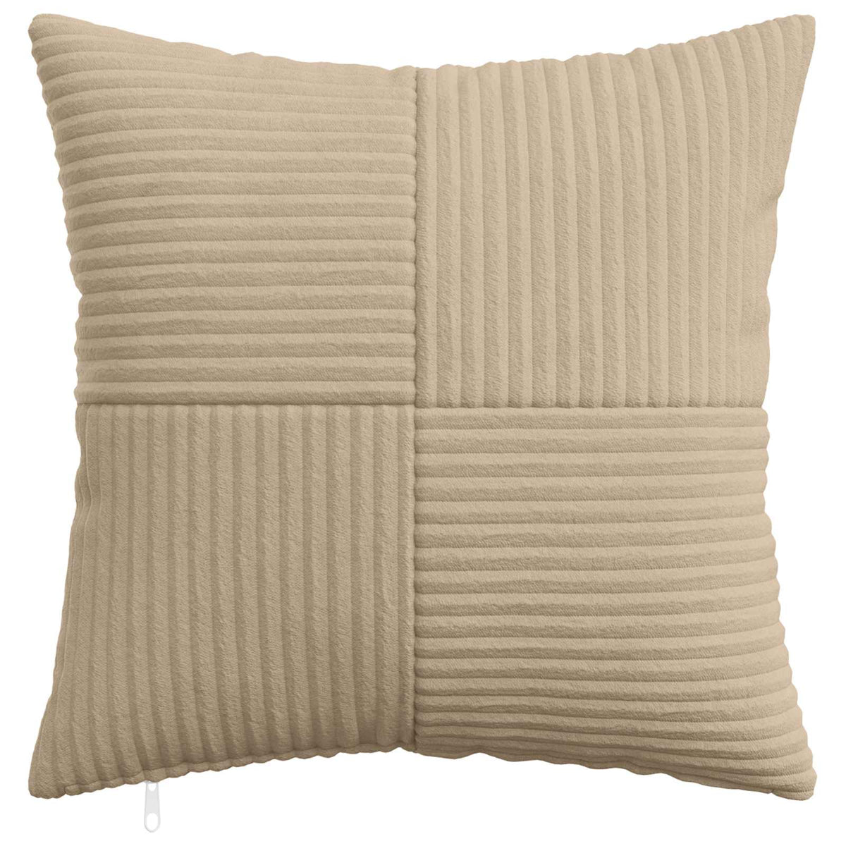 Kussensloop 2 pcs ALMELO Taupe 50 x 50 cm corduroy